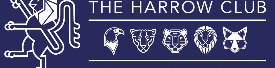 The Harrow club banner