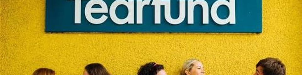 Tearfund banner