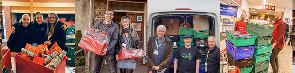 North Bristol & South Gloucestershire Foodbank banner