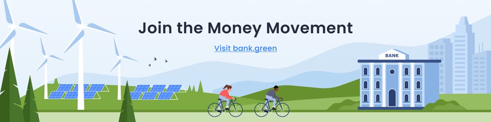 Bank.Green banner