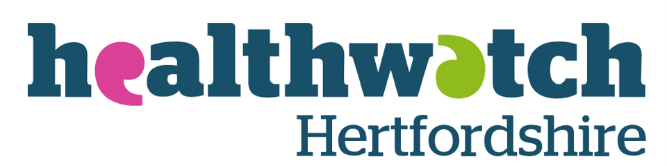 Healthwatch Hertfordshire Ltd banner