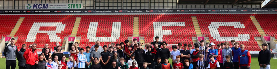 Rotherham United Community Trust banner