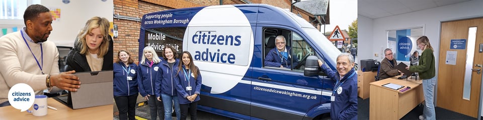 Citizens Advice Wokingham banner