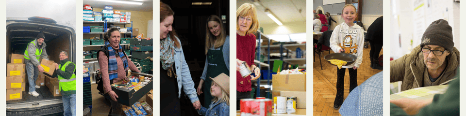 Chichester District Foodbank banner