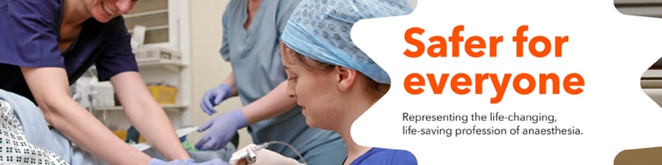 The Association of Anaesthetists banner