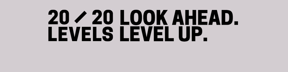20/20 Levels banner