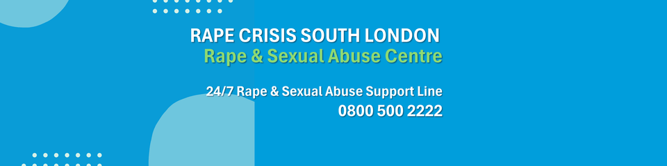 Rape Crisis South London (RASASC) banner
