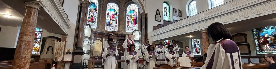 Wesley's Chapel and Leysian Mission banner