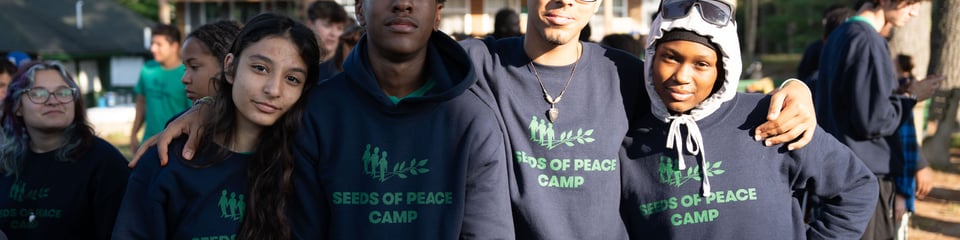 SEEDS OF PEACE banner
