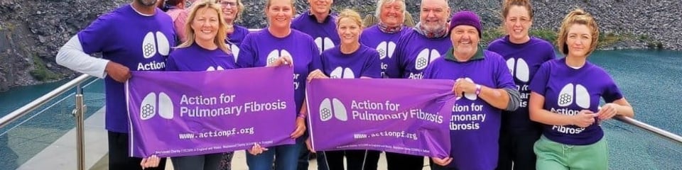 Action for Pulmonary Fibrosis banner