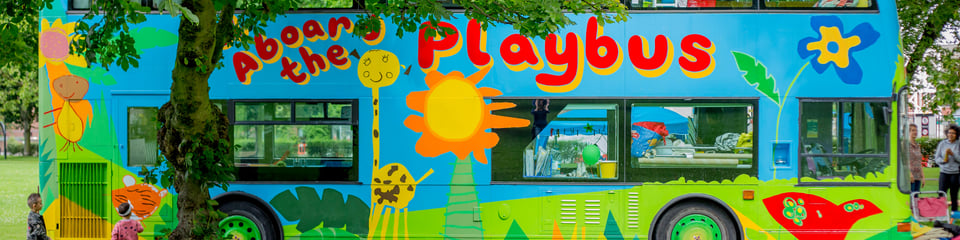 Hackney Playbus banner