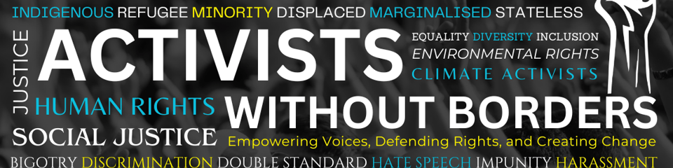 Activists Without Borders banner