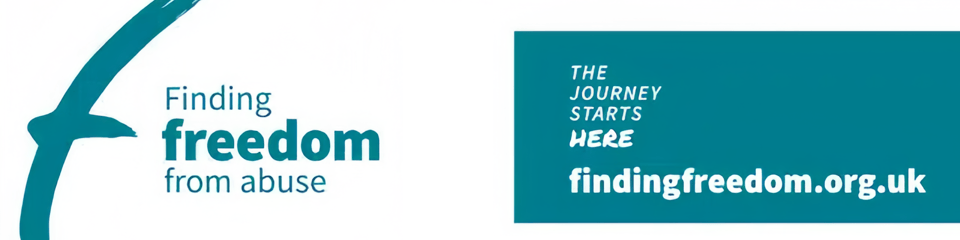 Finding freedom from abuse banner