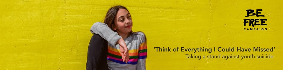 Be Free Campaign banner