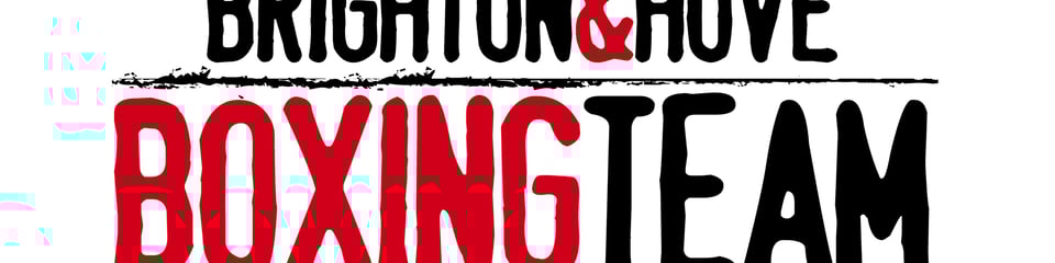 Brighton and Hove Boxing Team banner