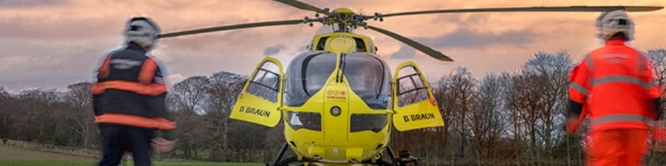 Yorkshire Air Ambulance banner