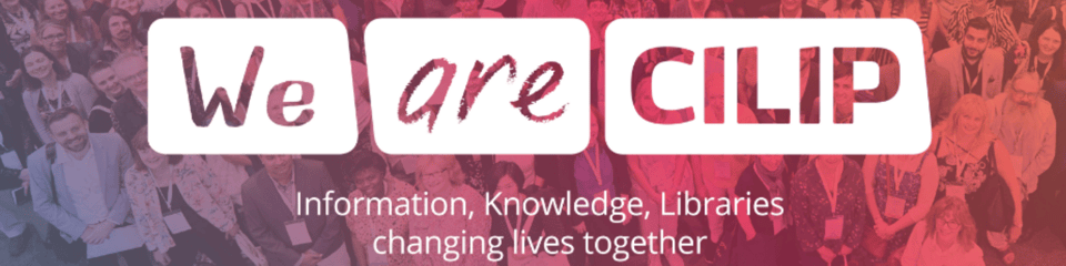 Chartered Institute of Library and Information Professionals banner