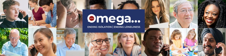 Omega... Ending Isolation | Ending Loneliness banner