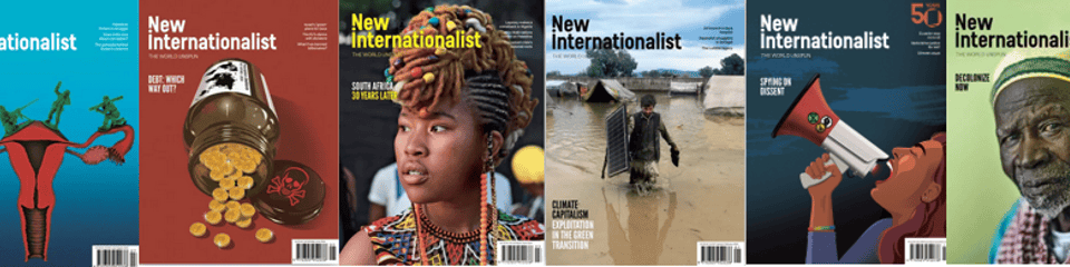 New Internationalist Publications banner