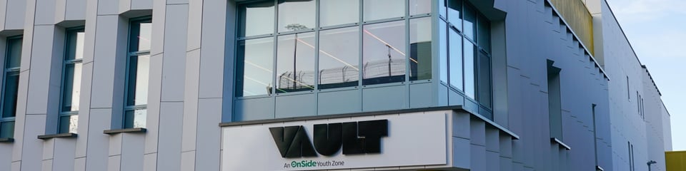 Vault Youth Zone banner