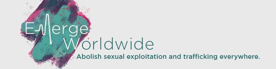 Emerge Worldwide - fighting against sexual exploitation and sex trafficking banner