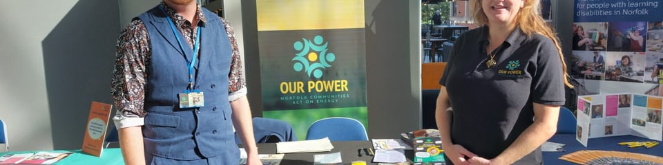 Our Power banner