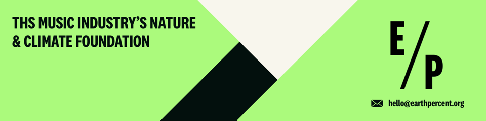 Earth/Percent banner
