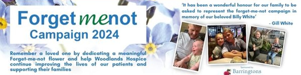 Woodlands Hospice Charitable Trust banner