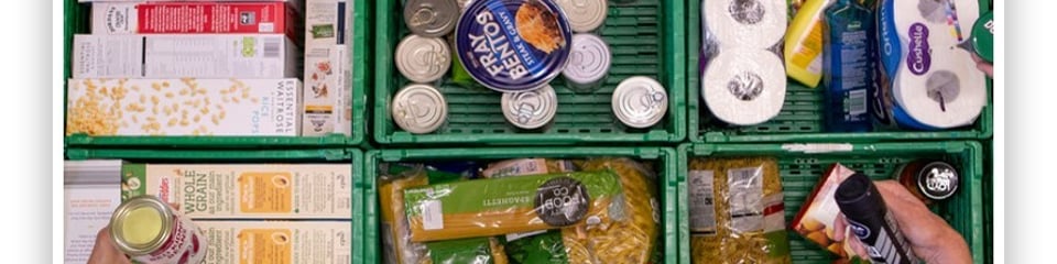 Stroud District Foodbank banner