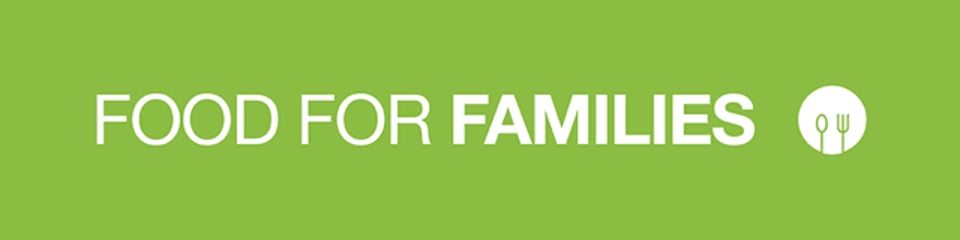 Food For Families banner