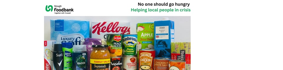 Slough Foodbank banner