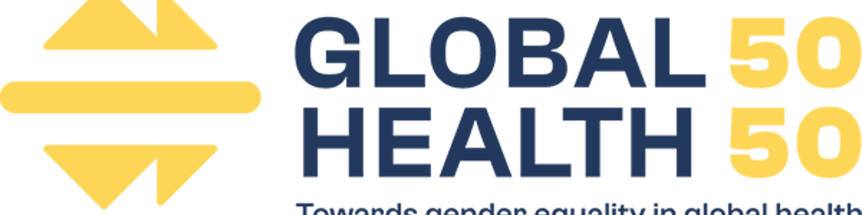 Global Health 50/50 banner