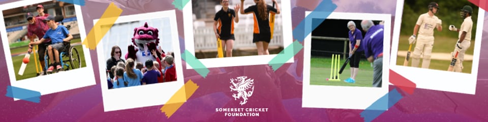 Somerset Cricket Foundation banner