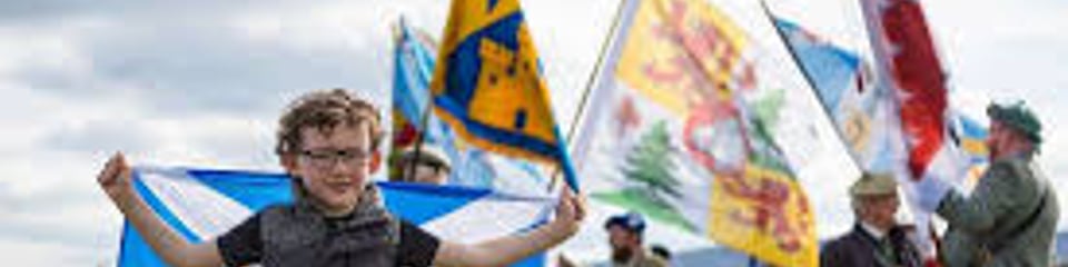 Lyonic Scots banner