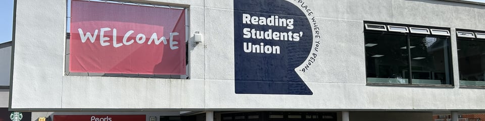 Reading Students Union banner