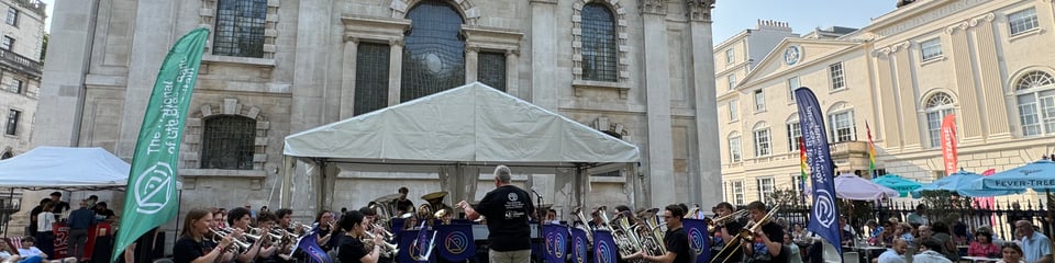 The National Youth Brass Band of Great Britain banner