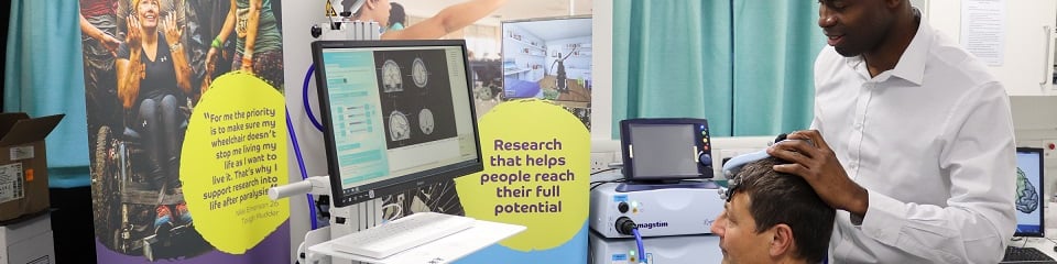 Stoke Mandeville Spinal Research banner