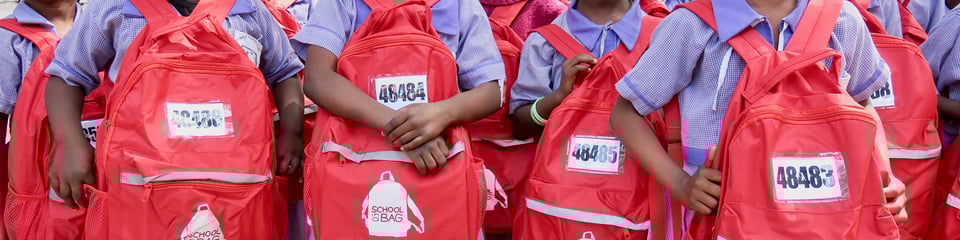 School in a Bag banner