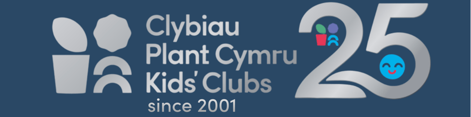 Clybiau Plant Cymru Kids' Clubs banner