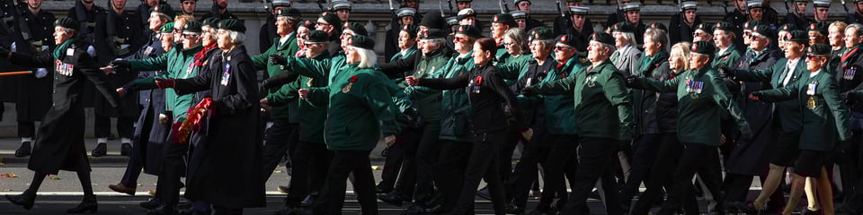 WRAC Association: The Servicewomen's Charity banner