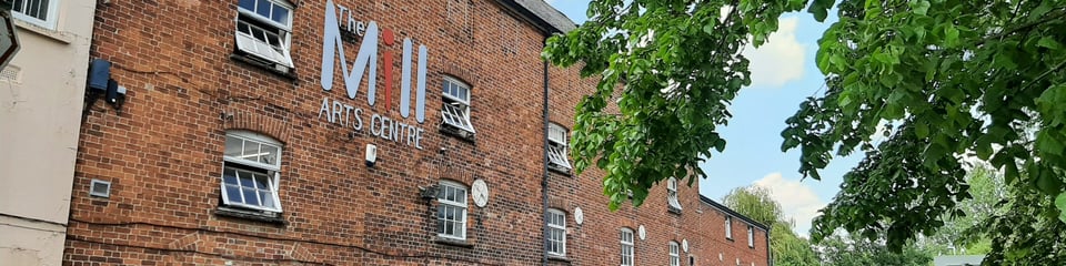 The Mill Arts Centre banner