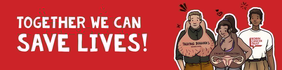 The Robin Cancer Trust banner