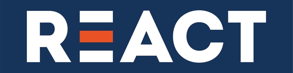 REACT Disaster Response banner