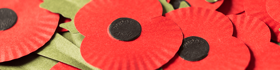 The Royal British Legion banner