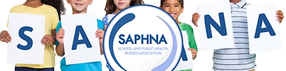 School and Public Health Nurses Association (SAPHNA) banner