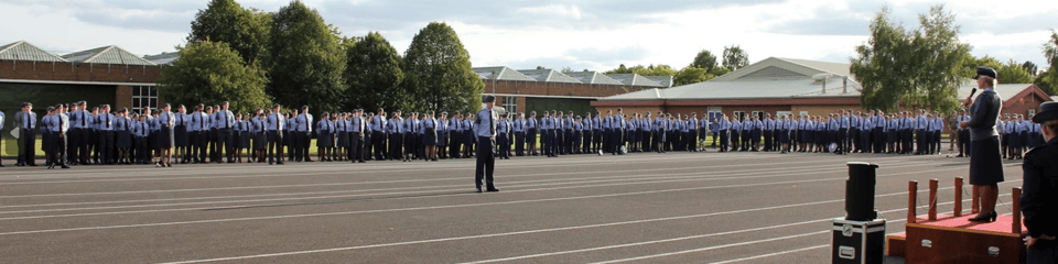 West Mercian Wing RAF Air Cadets banner