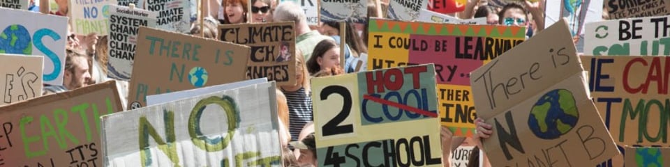 Students Organising for Sustainability (SOS UK) banner