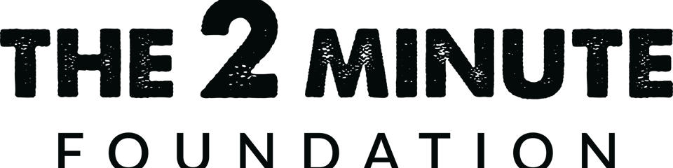 The 2 Minute Foundation banner