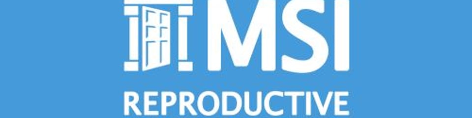 MSI Reproductive Choices UK banner