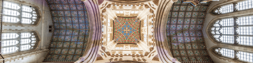St Edmundsbury Cathedral banner